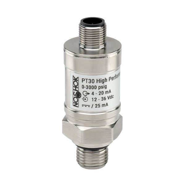 Noshok Pressure Transmitter, 0-2000 psi gauge, +/-0.25% of span, 0.5 Vdc to 4.5 Vdc, 3-wire ratiometric, 1 PT30-2000psig-1-13-2-25 - main